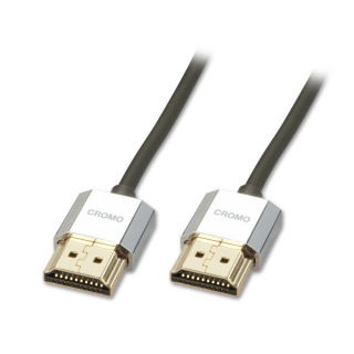 Cablu HDMI 4K 2.0 Premium CROMO Slim T-T 2m, Lindy L41672