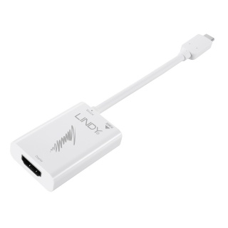 Adaptor USB 3.1 tip C la HDMI 4K 60Hz + alimentare, Lindy L43178
