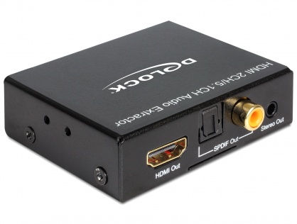 Audio extractor HDMI la Stereo / 5.1 Channel, Delock 62492