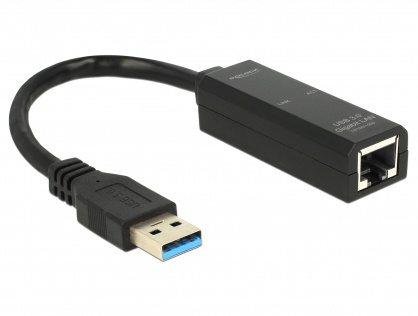 Adaptor USB 3.0 la Gigabit LAN 10/100/1000 Mb/s, Delock 62616