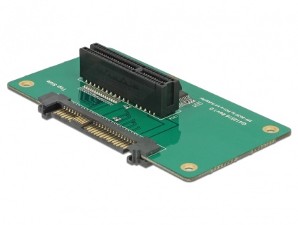 Adaptor U.2 SFF-8639 la PCIe x4 cu fixare, Delock 62863