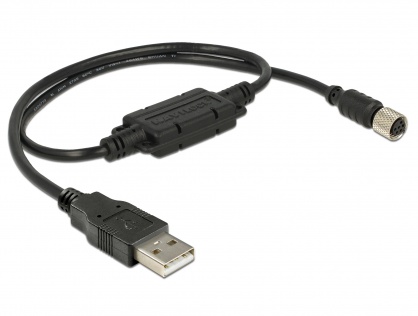 Cablu M8 waterproof la USB-A 2.0 M-T, Navilock 62970