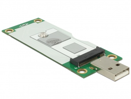 Adaptor USB tip A la M.2 Key B cu slot SIM, Delock 63446