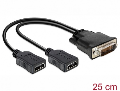 Cablu spliter DMS-59 la 2 x HDMI T-M, Delock 65280