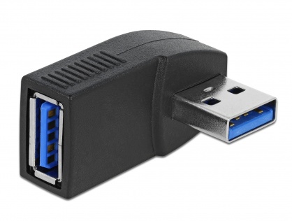 Adaptor USB 3.0 tata-mama la 90 grade, orizontal, Delock 65341