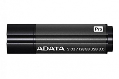 Stick USB 3.0 128GB ADATA S102 Pro Grey, AS102P-128G-RGY