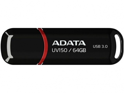 Stick USB 3.0 cu capac 64GB UV150 Negru, ADATA