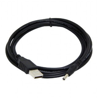 Cablu de alimentare USB la DC 3.5 x 1 mm 1.8m, Gembird CC-USB-AMP35-6