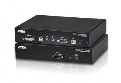 Extender KVM Optic DVI max 600m, Aten CE680