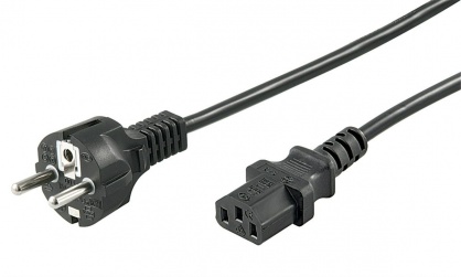 Cablu alimentare PC IEC C13 drept 2m, KPSP2R