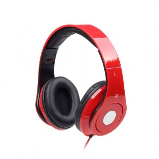 Casti stereo Detroit Red, Gembird MHS-DTW-R