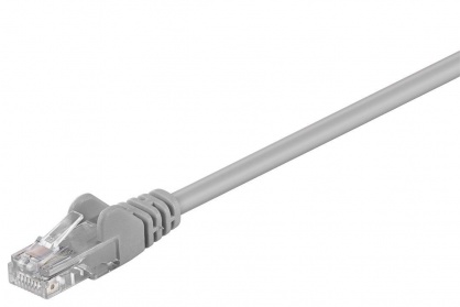Cablu retea UTP cat 5e 0.25m Gri, SPUTP002