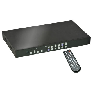 Matrix Switch 4x4 HDMI with Video Wall Scaling, Lindy L38131