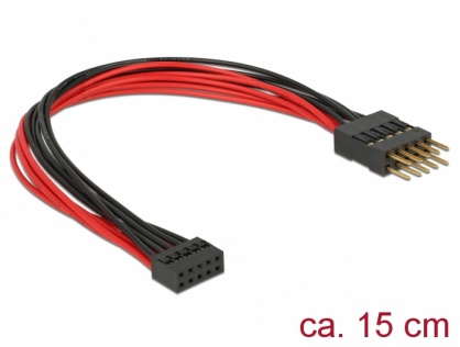 Cablu USB 2 mm M la 2.54 mm T, Delock 41781