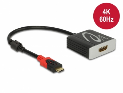 Adaptor activ USB-C la HDMI 4K@60Hz (HDR), Delock 65400