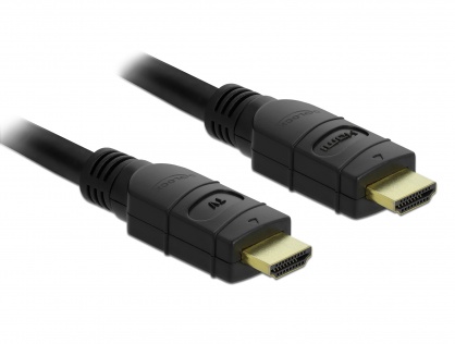 Cablu activ HDMI 4K60Hz T-T 10m Negru, Delock 85284