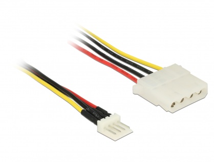 Cablu de alimentare Floppy 4 pini la Molex T-M 30cm, Delock 85457