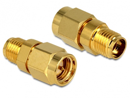Adaptor SMA Plug la SMA Jack, Delock 88723