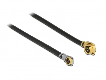 Cablu antena MHF / U.FL-LP-068 plug la MHF IV/ HSC MXHP32 plug 30cm 1.13, Delock 89649
