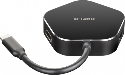 Docking station USB-C la HDMI 4K, 2 x USB-A, 1 x USB-C PD (Power Delivery), D-LINK DUB-M420