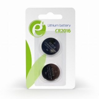 Set 2 buc baterie CR2016 3V Litiu, Energenie EG-BA-CR2016-01