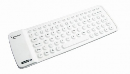 Tastatura mini Bluetooth, Gembird KB-BTF1-W-US