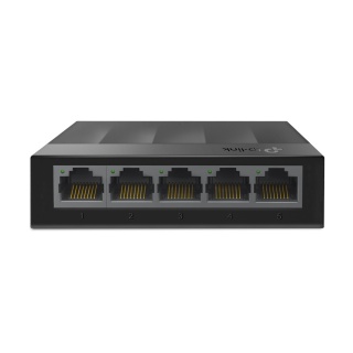 Switch Desktop LiteWave 5 porturi Gigabit Negru, TP-LINK LS1005G