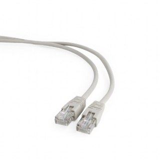 Cablu de retea RJ45 cat 5e 50m UTP Gri, Gembird PP12-50M