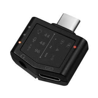 Adaptor audio USB-C la jack stereo 3.5mm cu EQ + PD 96 kHz / 24 bit DAC, Logilink UA0362