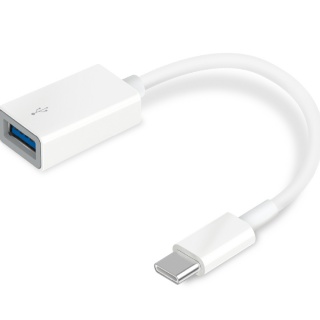 Adaptor USB 3.0 tip C la USB-A 12cm Alb, TP-LINK UC400