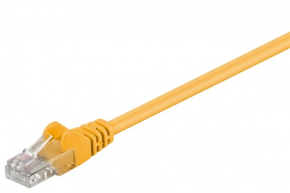 Cablu de retea RJ45 UTP cat 5e 1.5m Galben, sputp015Y