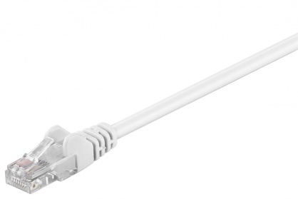 Cablu de retea RJ45 UTP cat 5e 1.5m Alb, sputp015W