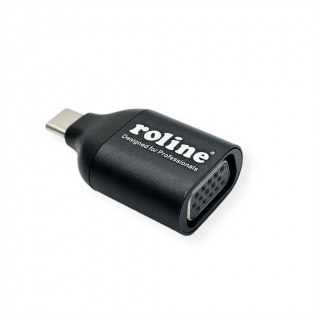 Adaptor USB-C la VGA T-M, Roline 12.03.3228