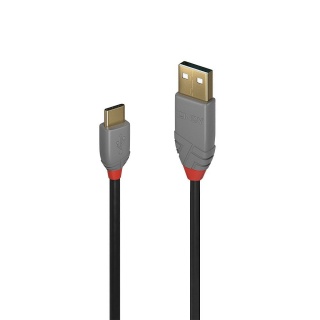 Cablu USB 2.0-A la type C T-T 3m Anthra Line, L36888