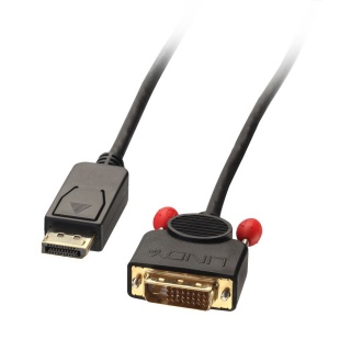 Cablu Displayport la DVI T-T 3m Negru, Lindy L41492