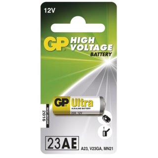 Baterie pentru telecomanda auto alcalina MN21 23A 12V, GP Batteries GPPBA23AF000
