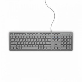 Tastatura Multimedia KB216 USB Gri, Dell 580-ADHR