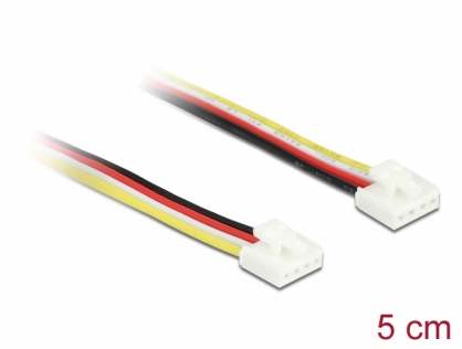 Cablu universal IOT Grove (placi Arduino) 4 pini T-T 5cm, Delock 86951