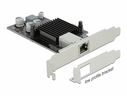 Placa PCI Express la 1 x Gigabit LAN PoE+ i210, Delock 89574 