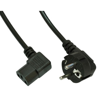 Cablu de alimentare PC C13 230V unghi 90 grade 3m, AK-PC-12A