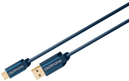Cablu USB 3.1-C la USB-A T-T 3m, Clicktronic CLICK45126