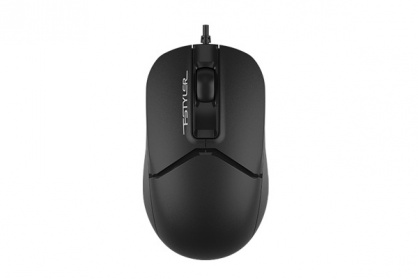 Mouse optic A4TECH USB Fstyler Negru/Alb, FM12 Black