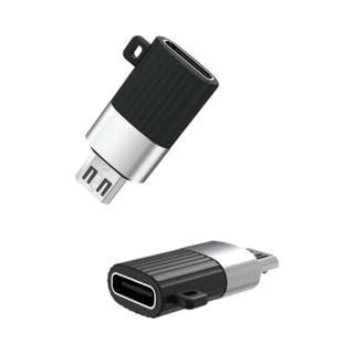 Adaptor USB 2.0 type C la micro USB M-T pentru breloc, XO NB149-C
