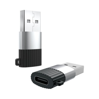 Adaptor USB 2.0 type C la USB-A M-T pentru breloc, XO NB149-E