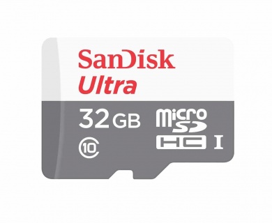 Card de memorie microSDHC 32GB clasa 10, Sandisk SDSQUNR-032G-GN3MN