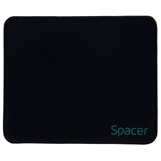 Mouse pad Negru, Spacer SP-PAD-S