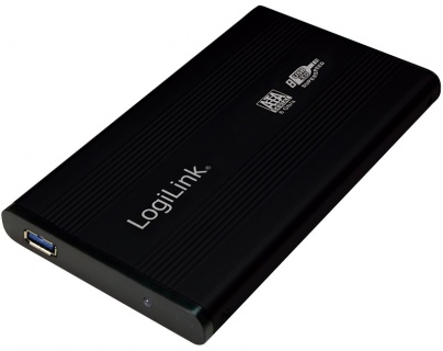 Rack extern pentru HDD SATA 2.5" la USB 3.0 Negru, Logilink UA0106