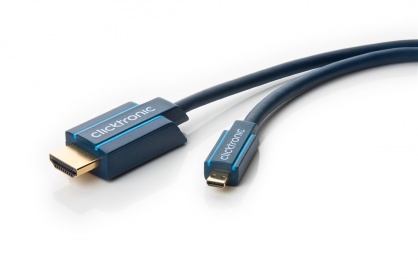 Cablu HDMI la micro HDMI-D T-T 3m, Clicktronic CLICK70329