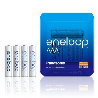 Set 4 acumulatori AAA 750 mAh, Eneloop BK-4MCCE/4LE