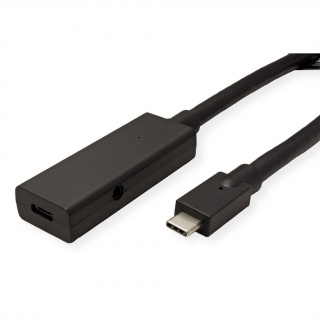 Cablu prelungitor de date USB 3.2 Gen2 type C T-M 5m, Roline 12.04.1105